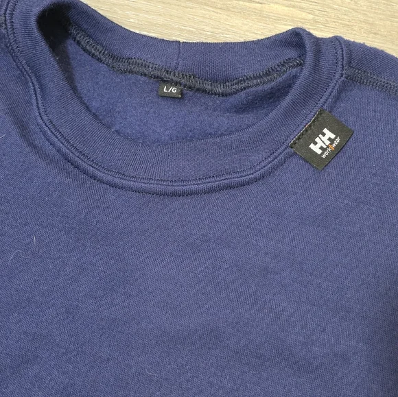 Helly Hanson WorkWear Base Layer Mens Size Large Navy Blue - Picture 5 of 5